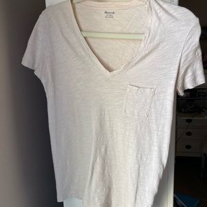 Madewell V-Neck Pocket Tee